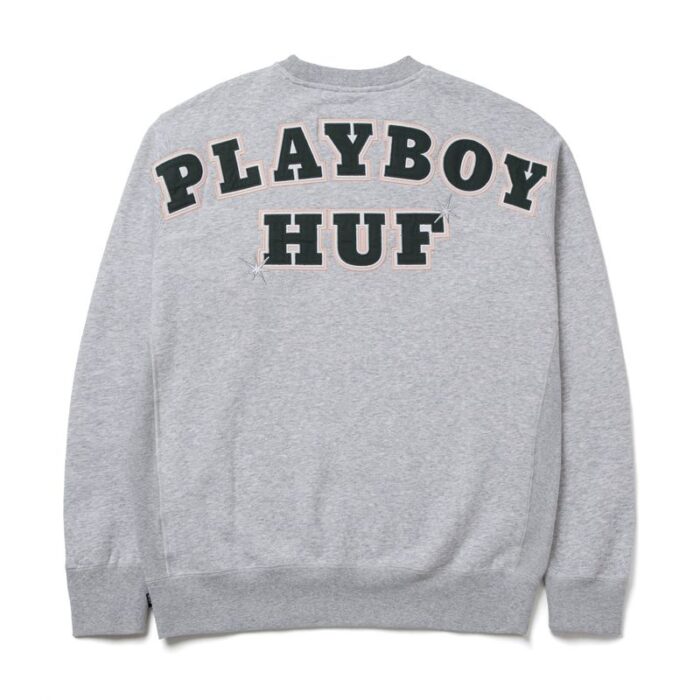 Playboy Sweatshirts X Huf Rabbit Head gray