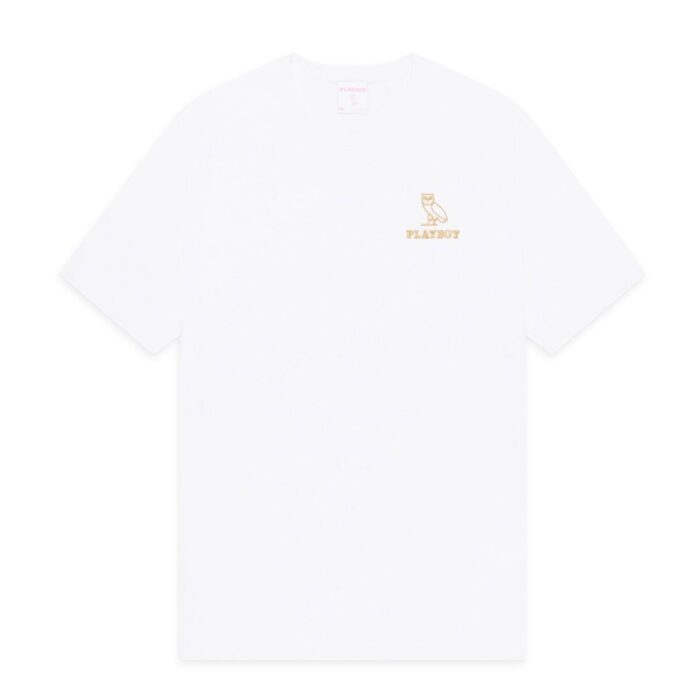 Playboy x OVO Classic Logo White T-Shirt